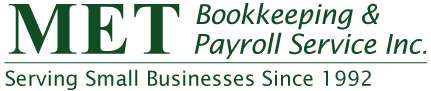 MET Bookkeeping and Payroll Services logo